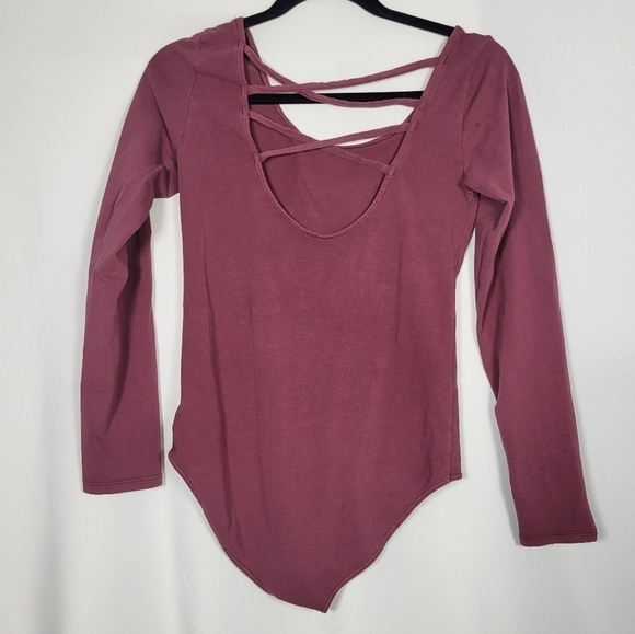American Eagle Cotton Stretch Bodysuit in a Size Medium - Picture 8 of 12